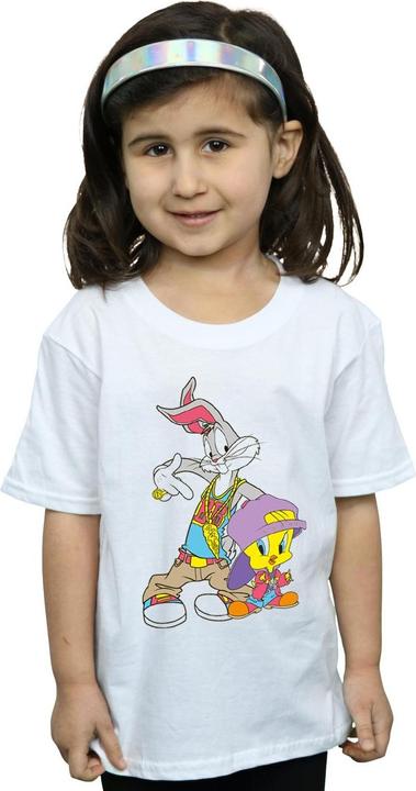 Image du produit Looney Tunes - T-shirt BUGS AND TWEETY HIP HOP - Fille (128)