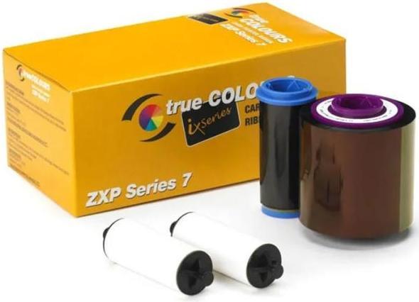 Actual product image Zebra Ribbon, Colour-YMCKO
