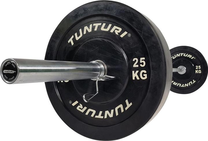 Produktbild Tunturi Bumper Plate Hantelscheiben 50 mm 25 kg (1 x 25 kg)