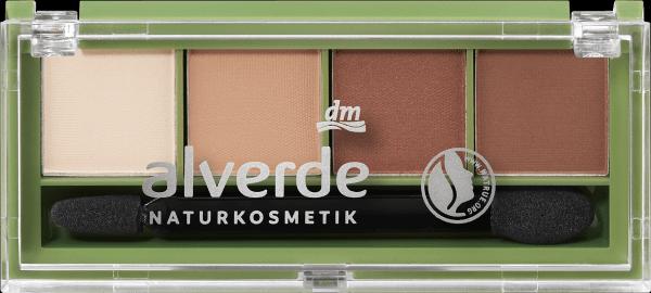 dm alverde Lidschatten Quattro Chocolate 37 (37)
