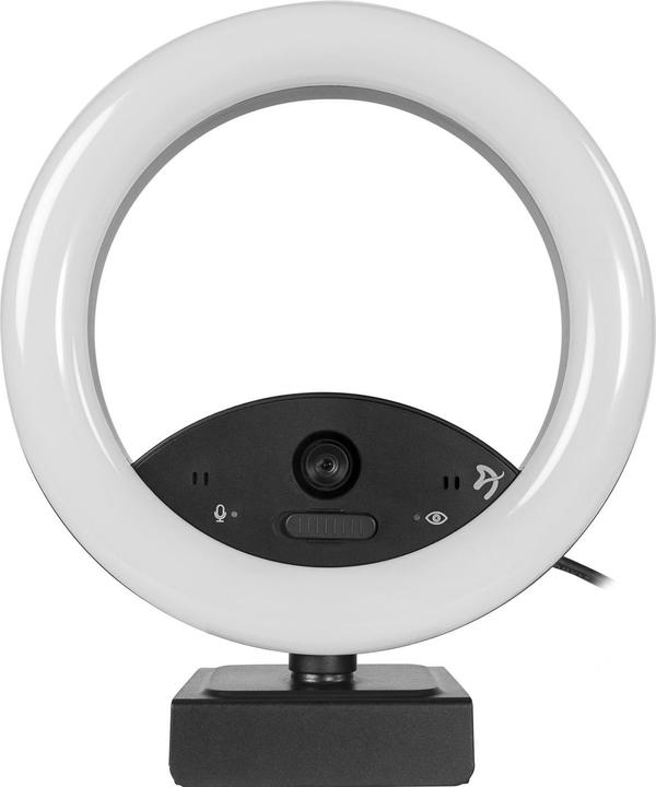 Image du produit Arozzi Webcam Occhio True Privacy 1080p lumière annulaire (2.10 Mpx)
