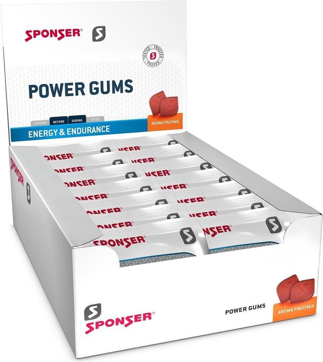 Produktbild Sponser Power Gums (Frucht, 20 Stk., 1500 g)