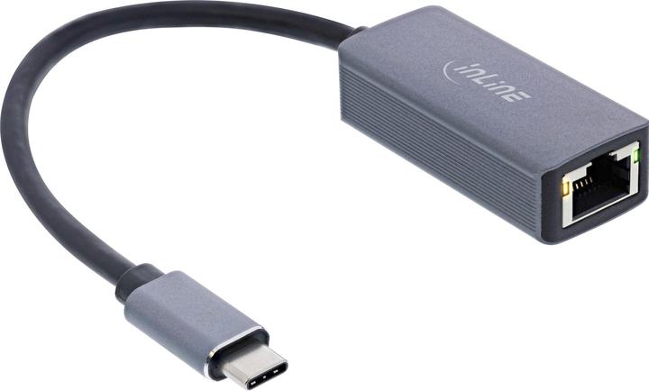 Immagine prodotto InLine Cavo adattatore di rete da USB 3.2 a 2.5Gb/s Tipo-C RJ45 (0.16 m)