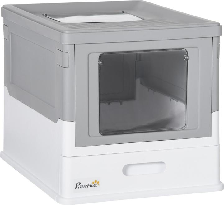 Immagine prodotto PawHut Lettiera per gatti con cassetto estraibile (Lettiera per gatti aperta)