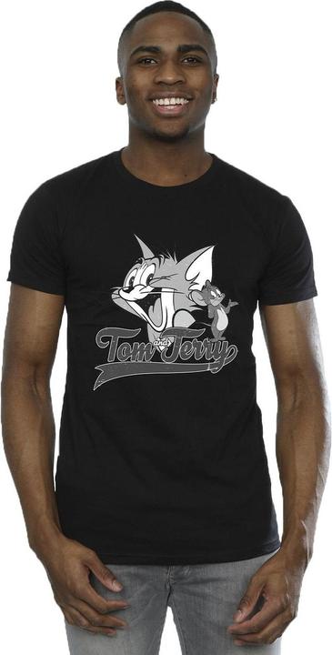 Immagine prodotto Tom & Jerry Greyscale Square Maglietta Uomo (S)