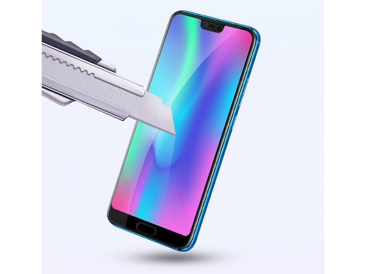 Actual product image Screenguard Honor 10 Full Screen Protective Glass Film 2.5D 9H (1 Piece, Honor 10)