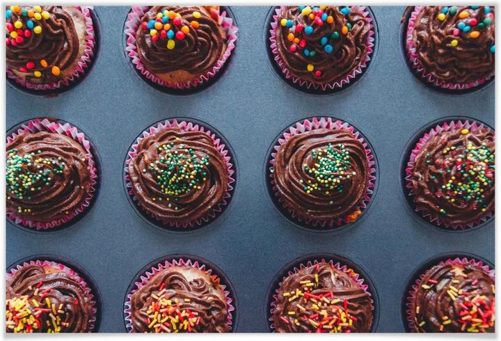 Produktbild Trenddeko Birthday Muffins (45 x 30 cm)
