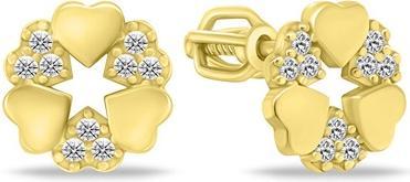 Actual product image Brilio Silver - Original gold-plated stud earrings EA1124Y (Silver)