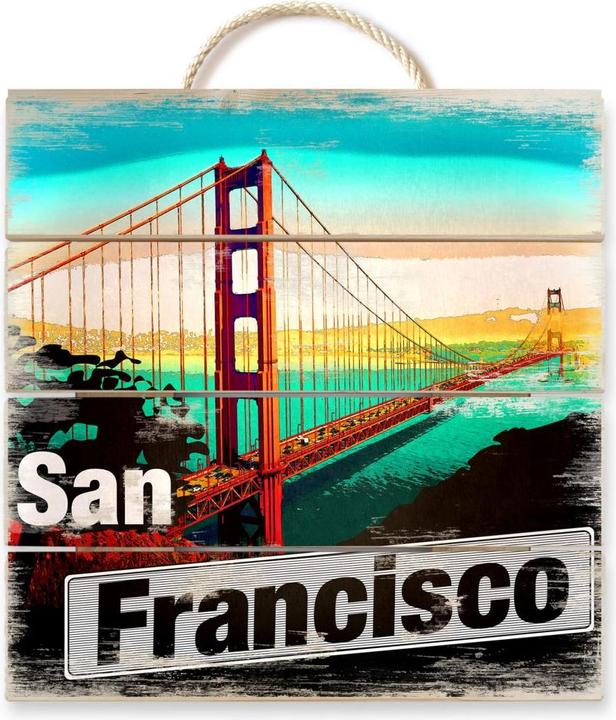 Immagine prodotto Trenddeko San Francisco - Stile comico (40 x 41,5 cm)