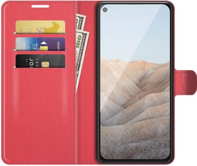 Produktbild MU Classic Litchi Leder Bookcover Series (Google Pixel 5a)