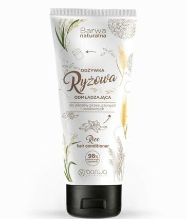 Barwa Colour: Natural Rice Rejuvenating Conditioner For Dry And Weakened Hair In A Tube Of 200Ml (200 ml)