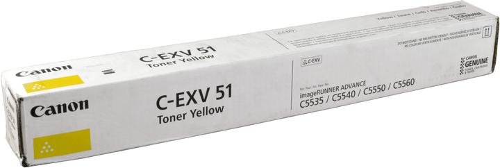 Image du produit Canon C-EXV 51 (Y)