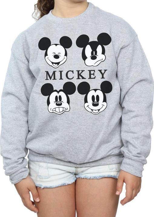 Produktbild Disney Mickey Mouse Four Heads Sweatshirt Mädchen (140, 146)