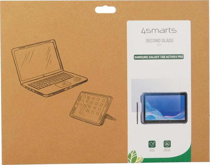 Immagine prodotto 4smarts Pellicola di protezione per tablet Second Glass 2.5D Galaxy Tab Active 4 Pro (1 Pezzo/i, Galaxy Tab Active 4 Pro)