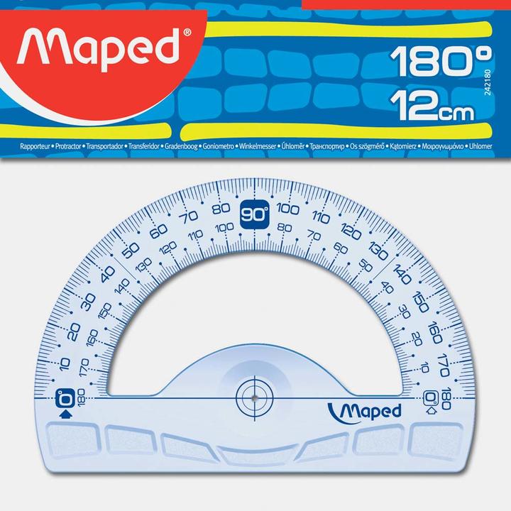 Produktbild Maped Halbkreis-Winkelmesser Geometric 180 Grad, 120 mm (120 mm)