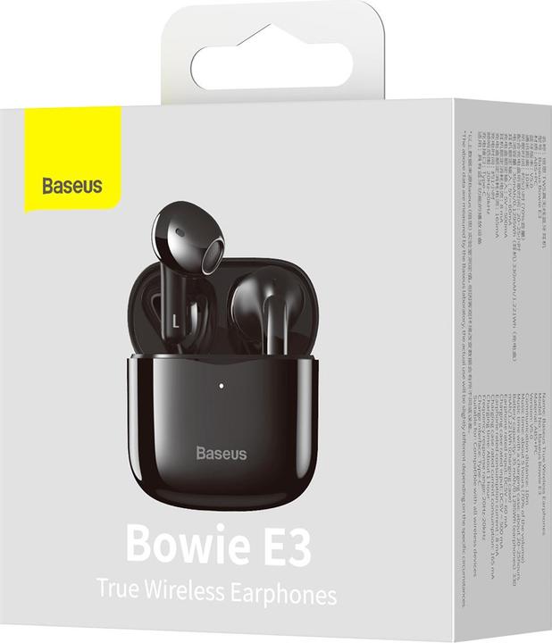Image du produit Baseus Casque TWS Bowie E3 (black) (5 h, Sans fil)