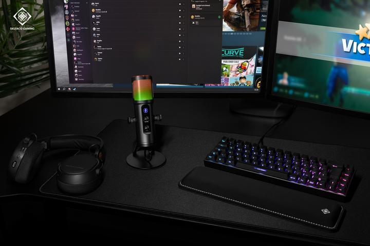 Image du produit Deltaco Gaming Microphone RGB