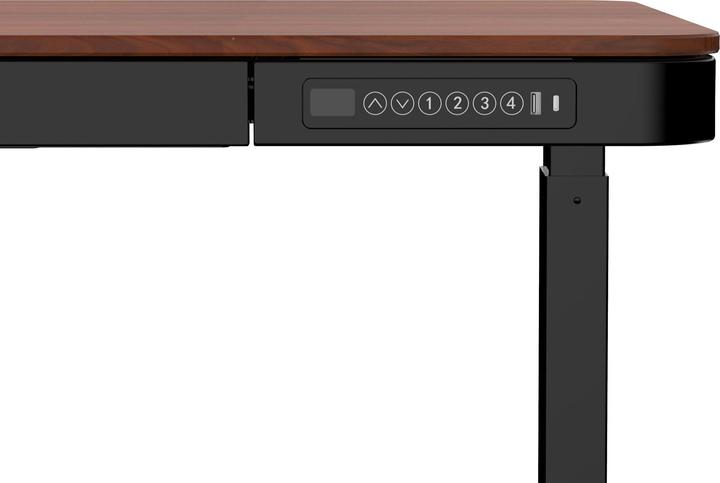 Actual product image Xiaomi Urevo U1 Smart Walkingpad treadmill + TUCKANO electrically adjustable desk black/walnut