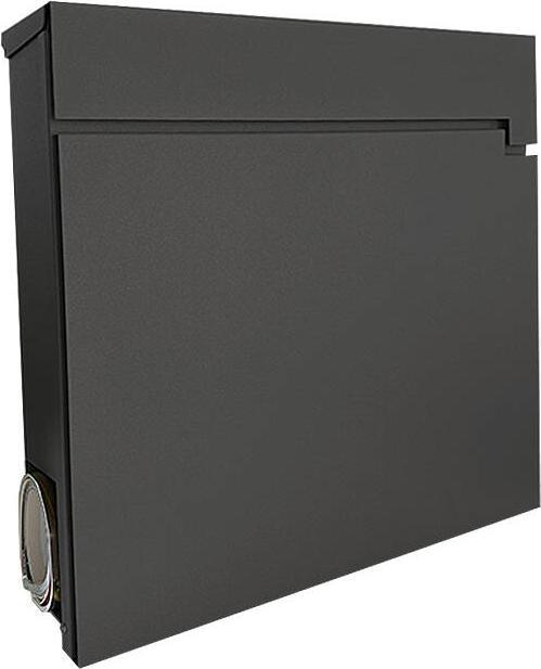 Produktbild SafePost 810 Briefkasten anthrazit RAL7016 matt