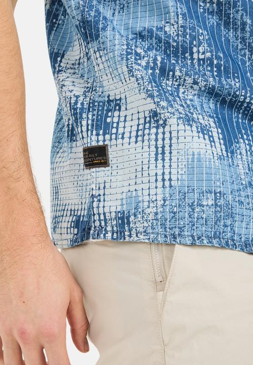 Produktbild Camel Active Kurzarmhemd mit Allover-Print (L)