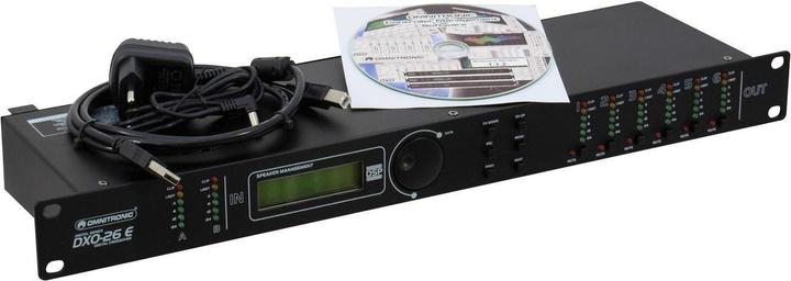 Actual product image Omnitronic DXO-26E Stereo active crossover