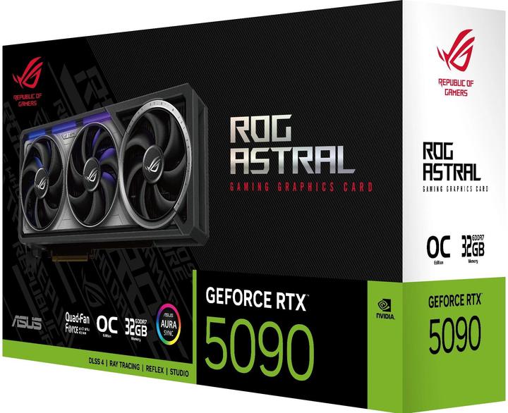 Actual product image ASUS ROG ASTRAL RTX 5090 O32G GAMING (32 GB)