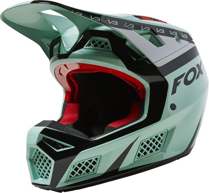 Immagine prodotto Fox Casco 22 V3 Rs Dvide, Ece Blue L (59 - 60 cm)