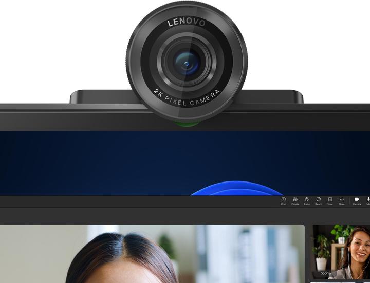 Actual product image Lenovo Qhd webcam (4 Mpx)