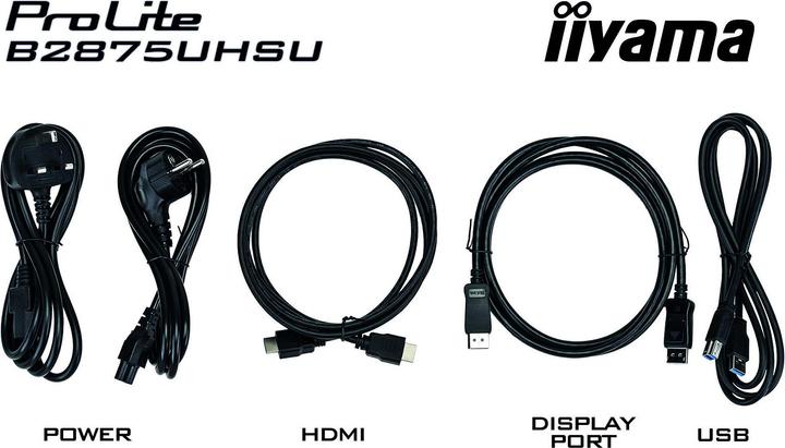Immagine prodotto iiyama B2875UHSU-B1 (3840 x 2160 pixel, 28")