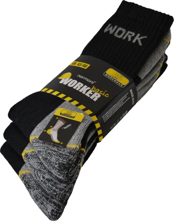 Produktbild Normani 6 Paar Arbeitssocken Standard Work Standard (6er Pack, 39 - 42)