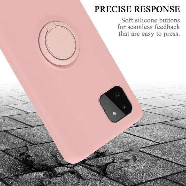 Actual product image Cadorabo TPU Liquid Ring Silicone Case Cover (Samsung Galaxy A22 5G)