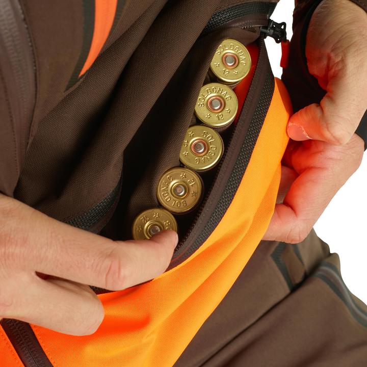 Immagine prodotto Solognac Jagdjacke Regenjacke Renfort 900 orange/braun (M)