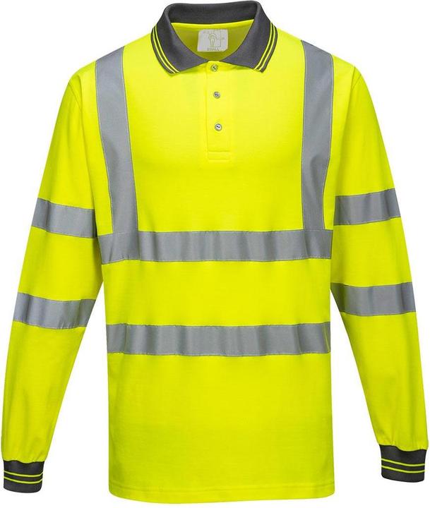 Portwest S271 Poloshirt Signalkleidung Langärmlig