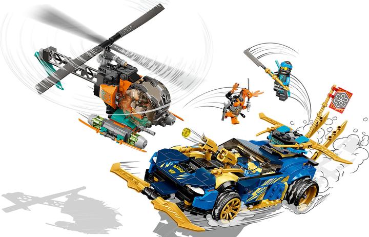 Actual product image LEGO Ninjago - Jay and Nya's race car EVO (71776, LEGO Ninjago)