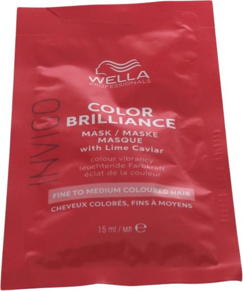 Actual product image Wella Invigo Color Brilliance Mask Fine to Medium Coloured Hair (15 ml)