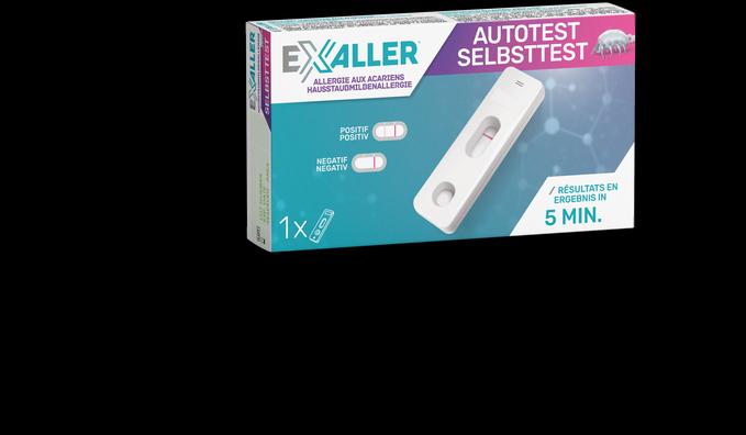 Produktbild Exaller Hausstaubmilben-Selbsttest (1 x)