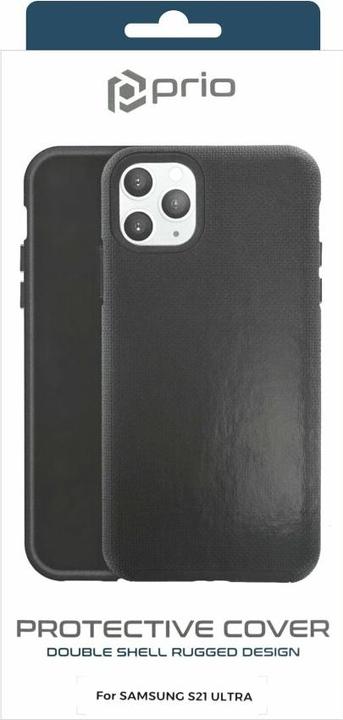 Actual product image prio Protective cover for Samsung Galaxy S21 Ultra black (Samsung Galaxy S21 Ultra 5G)