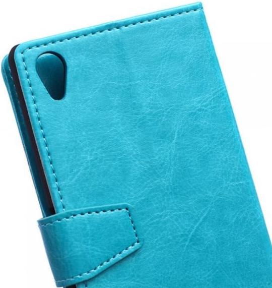 Produktbild MU Classic Crazy Horse Leder Cover (Sony Xperia M4 Aqua)