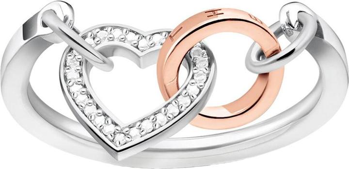 Thomas Sabo Ring Together Herz - D TR0033-095-14 (54, 925 Silber)