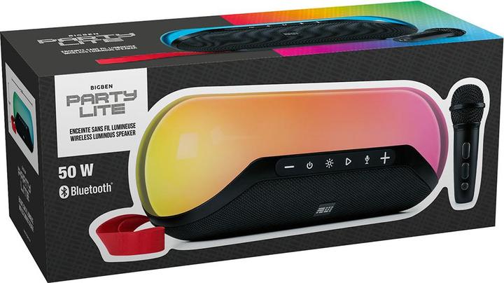 Image du produit Bigben PARTY Lite 2. Gen - Haut-parleur BT (10 h, Fonctionnement sur batterie)