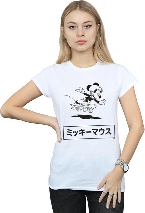Immagine prodotto Disney Mickey Mouse Skating Maglietta Donna (L)