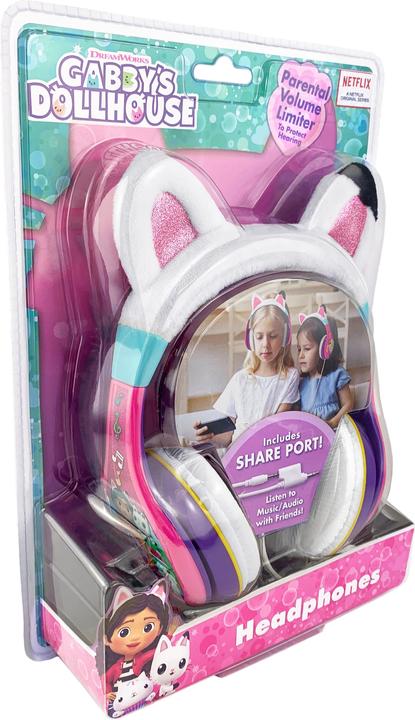 Produktbild Wathitude eKids - Gabbys Dollhouse Headphones for kids with Volume Control to protect hearing