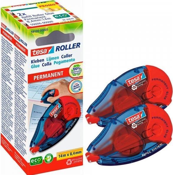 Immagine prodotto tesa ecoLogo ricarica il rullo adesivo PERMANENT GLUE, confezione da 2