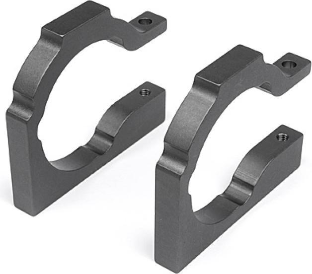 HPI Savage Flux Support De Plateau Moteur 8mm (Gris)