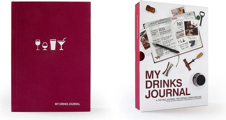 Suck UK My Drinks Journal (Liniert, Harter Einband)