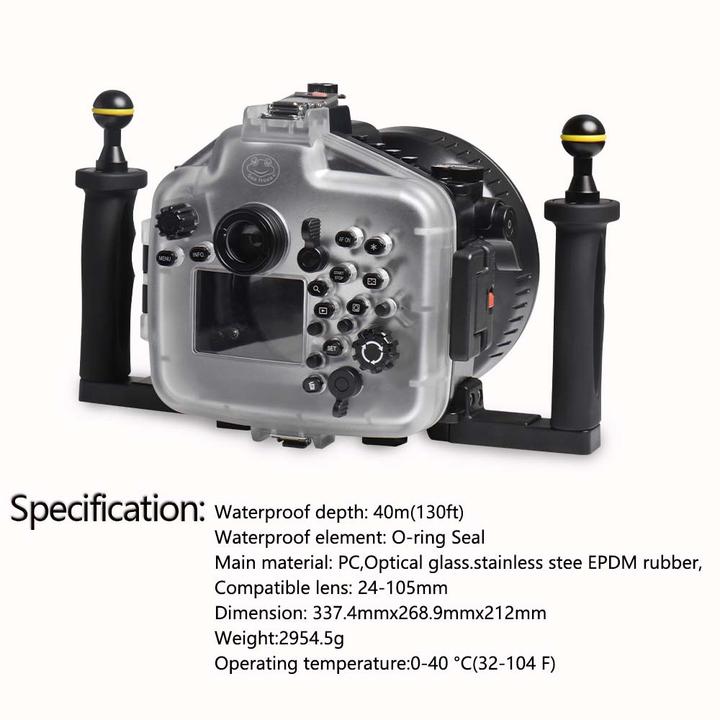 Image du produit Seafrogs SC-29 (Boîtier sous-marin, EOS 6D Mark II)