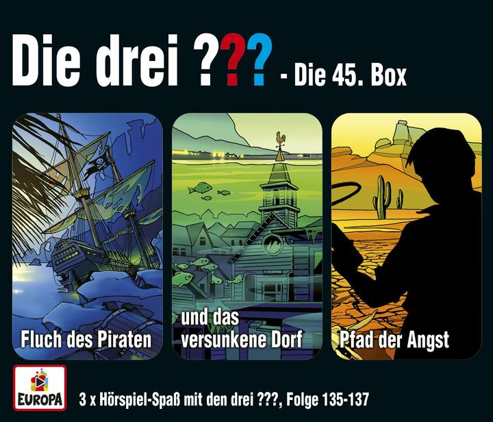 Actual product image The Three Three Questions - 45 Box (F135-137) (The three ???, German)