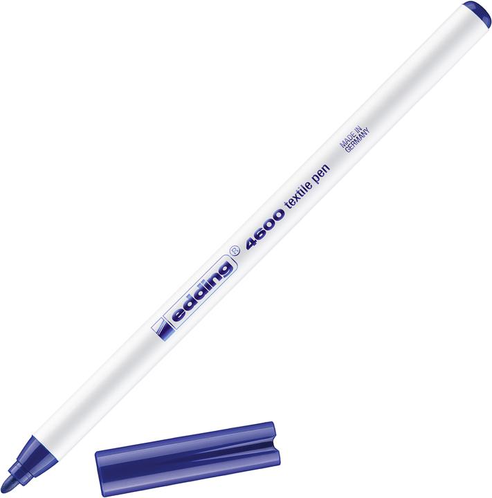 Immagine prodotto Edding 4600 - Penna per magliette (Blu, 1 mm, 1 x)
