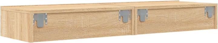 Image du produit VidaXL TV Schrank mit LED-Leuchten Fernsehschrank Lowboard 2 Stk. Sonoma-Eiche