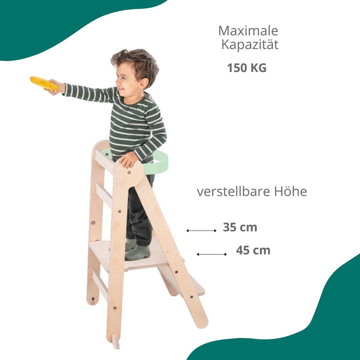Actual product image MamaToyz Folding learning tower
